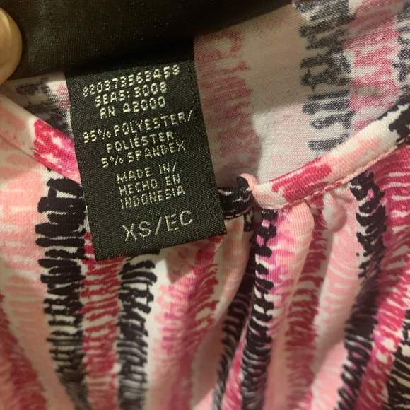 Attention colorful stretchy top with braided straps - Picture 6 of 6